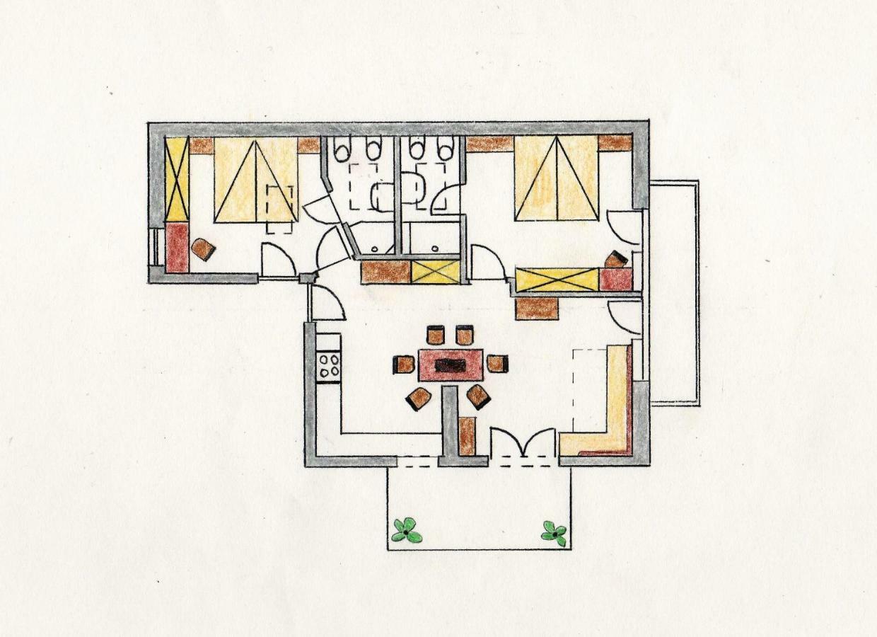 Apartmán Finggeneislerhof Villandro Exteriér fotografie
